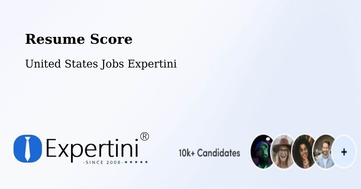Resume Score & Job Description Match Tool – Calvert - United States Jobs Expertini